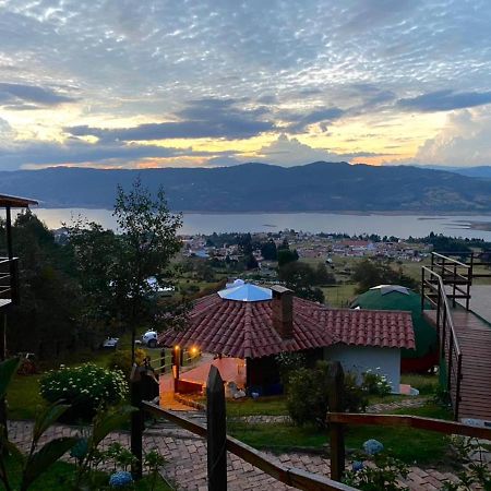 מלון גוואטביטה Glamping Sede Campestre Mirador De Pueblo Viejo מראה חיצוני תמונה