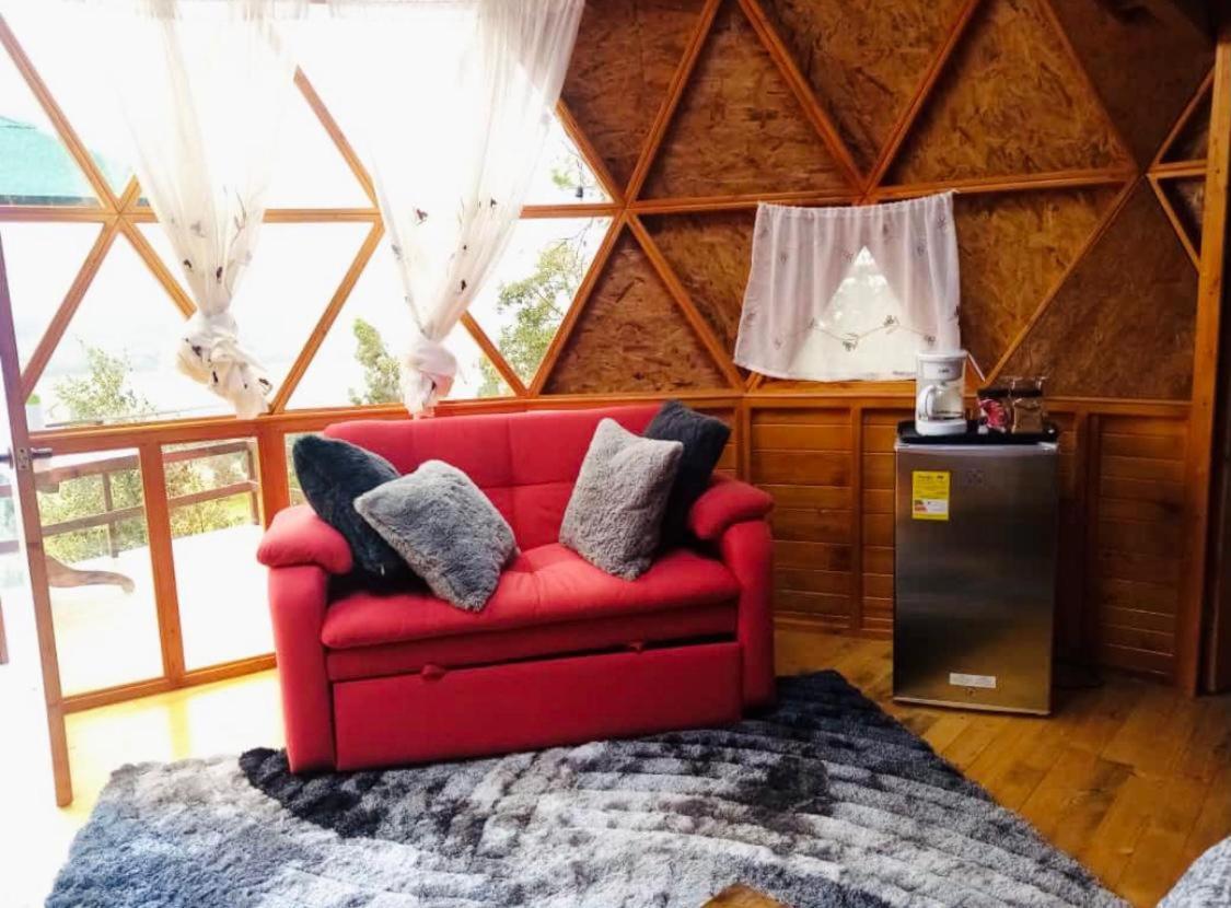 מלון גוואטביטה Glamping Sede Campestre Mirador De Pueblo Viejo מראה חיצוני תמונה