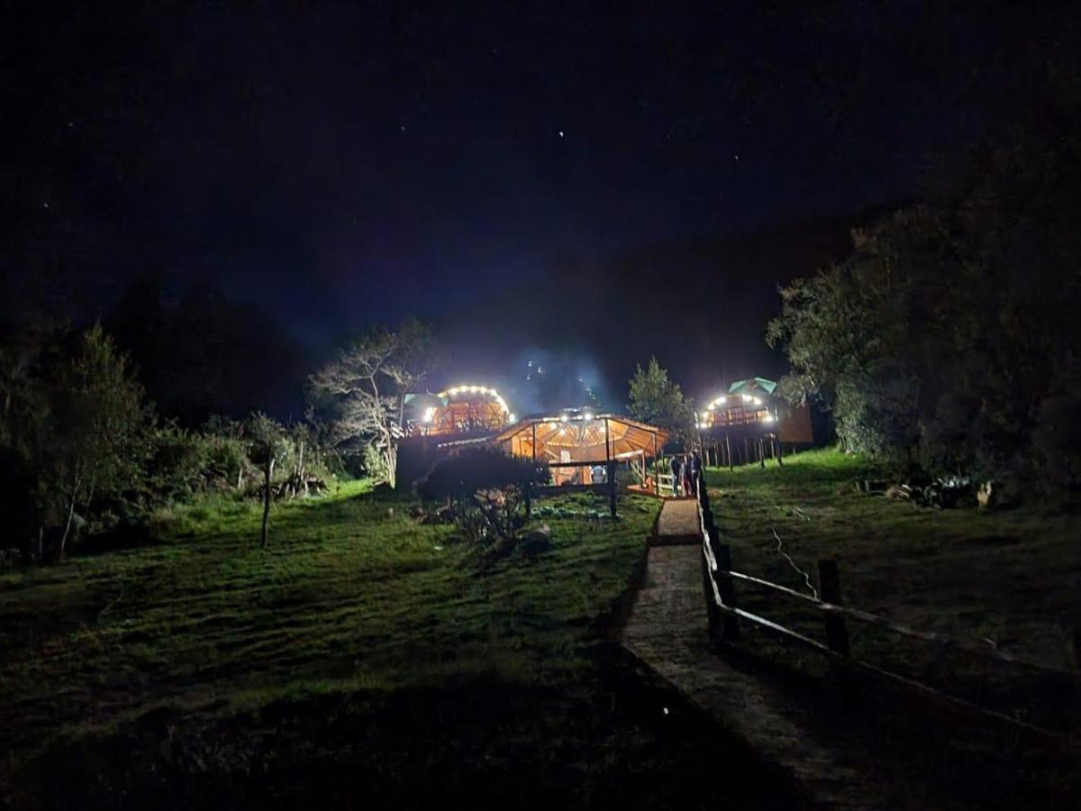 מלון גוואטביטה Glamping Sede Campestre Mirador De Pueblo Viejo מראה חיצוני תמונה