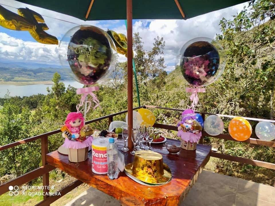 מלון גוואטביטה Glamping Sede Campestre Mirador De Pueblo Viejo מראה חיצוני תמונה
