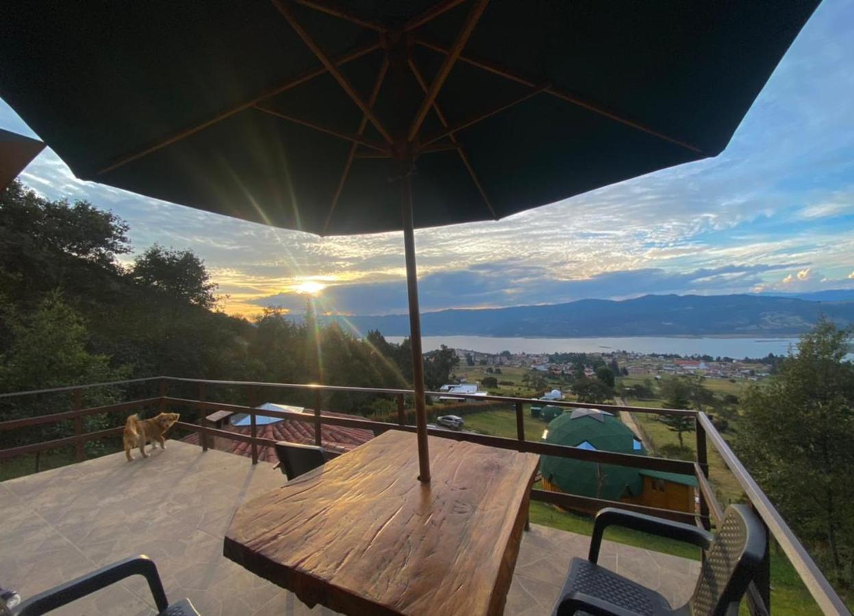 מלון גוואטביטה Glamping Sede Campestre Mirador De Pueblo Viejo מראה חיצוני תמונה
