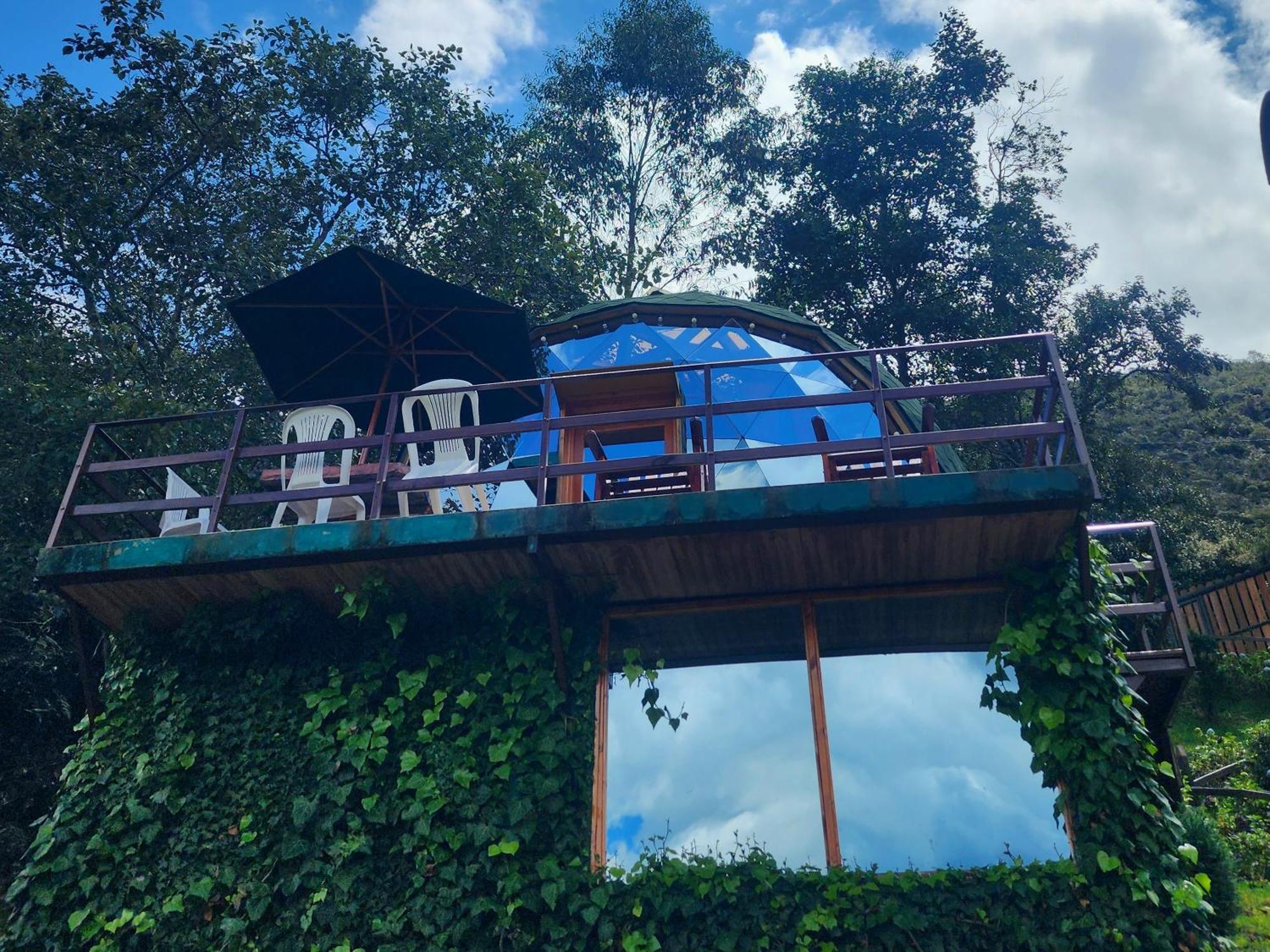 מלון גוואטביטה Glamping Sede Campestre Mirador De Pueblo Viejo מראה חיצוני תמונה
